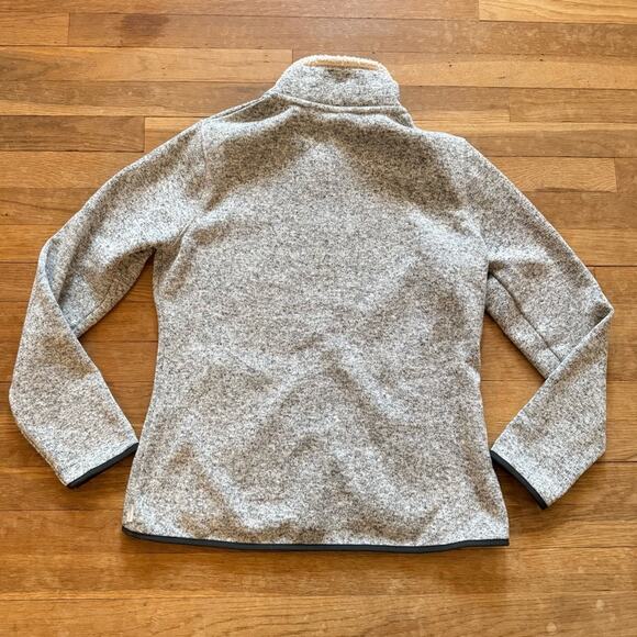 Eddie Bauer gray beige zippered fleece jacket size large L
b28 - Picture 5 of 5